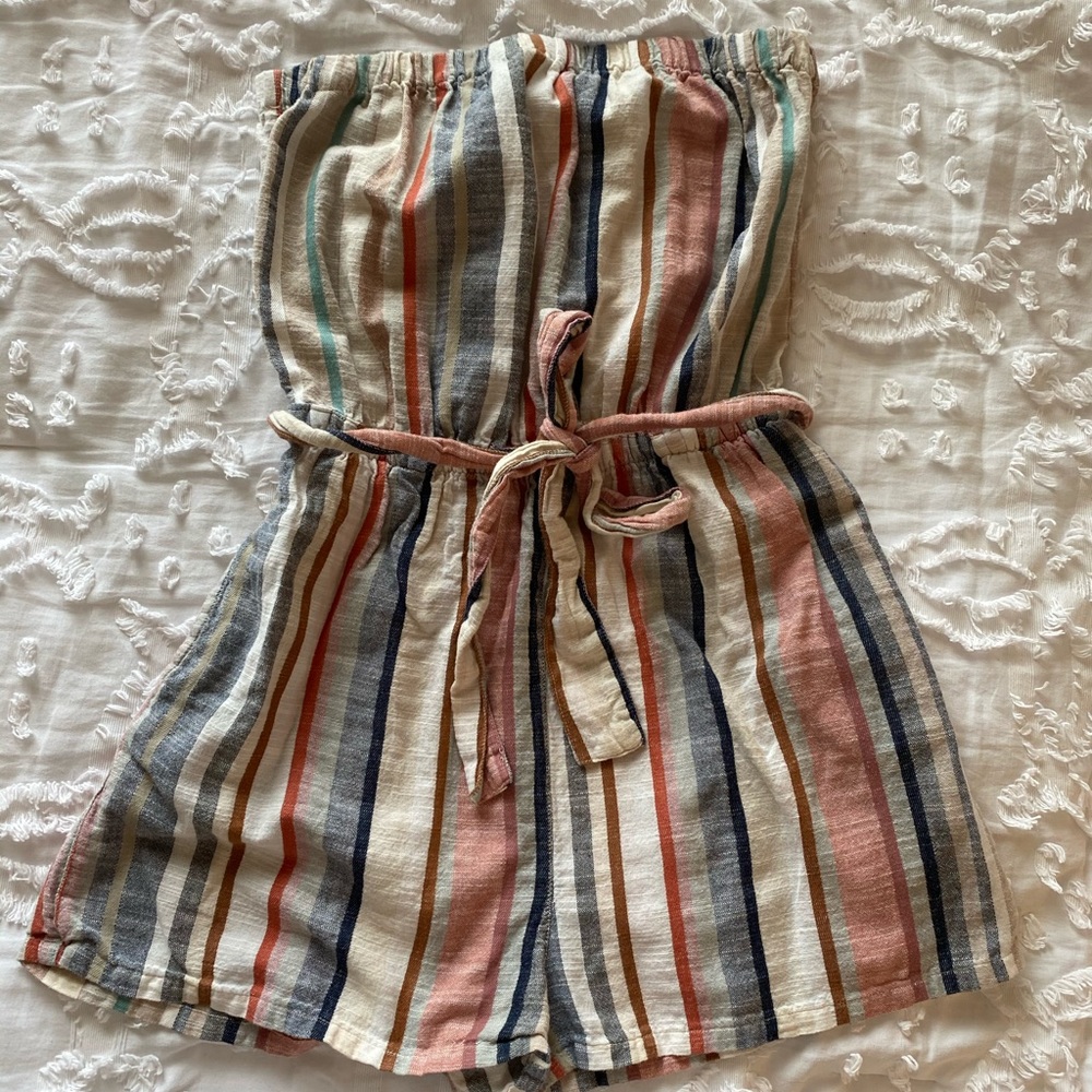 Striped Romper